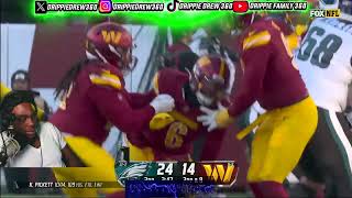 Philadelphia Eagles Week 16 vs Washington Commanders (Week 16) NFL HIGHLIGHTS #drippiereacts