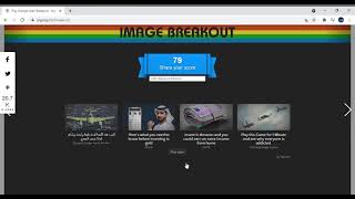 Playing Atari Breakout On Google In elgooG