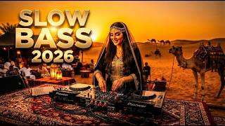 Best Arabic DJ Remix 2026 🎧 Slow Bass | Deep Arabic EDM | Full Bass Mix