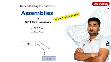 #5 Assemblies in .net | EXE | DLL files | CSE Simplified #assemblyfileindotnet