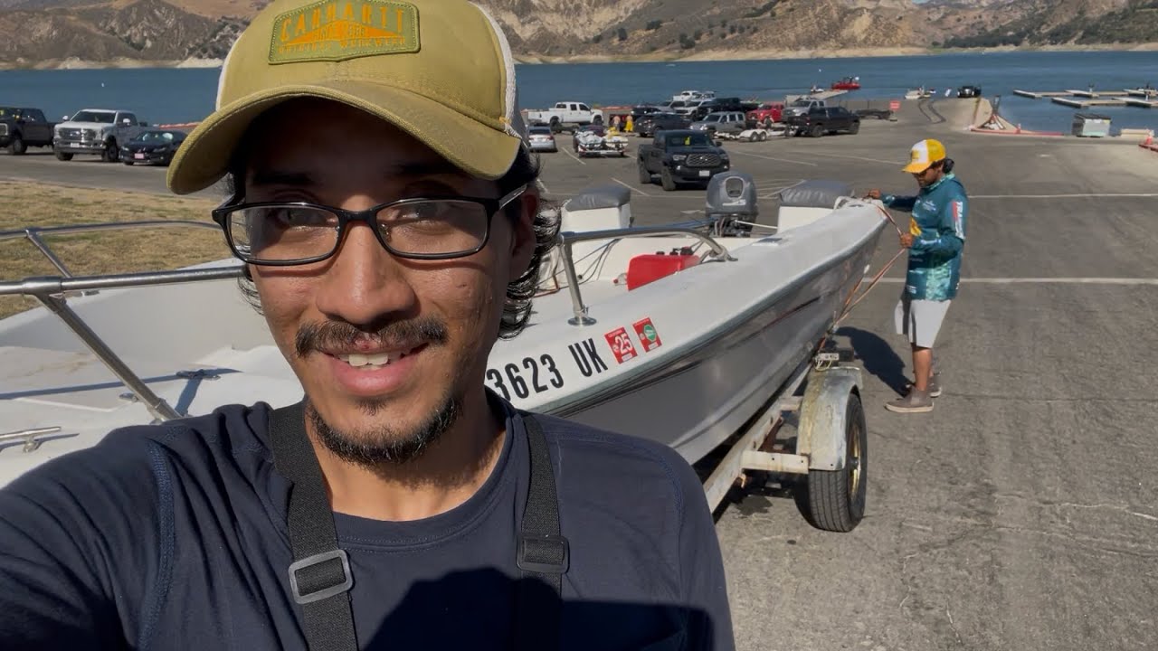 Bass Fishing Lake Piru With Omar