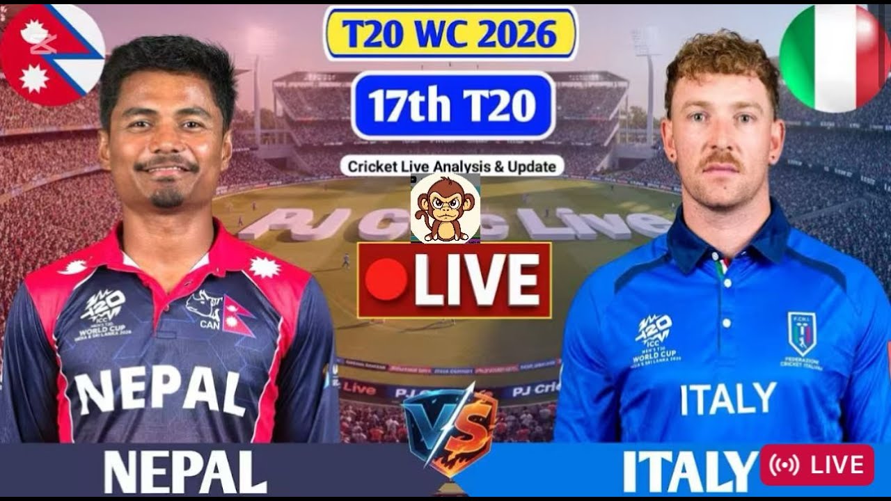 Nepal vs Italy live Score | NEP vs ITA live Score 1