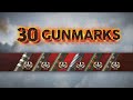 1 Session - 30 Gunmarks [World of Tanks]