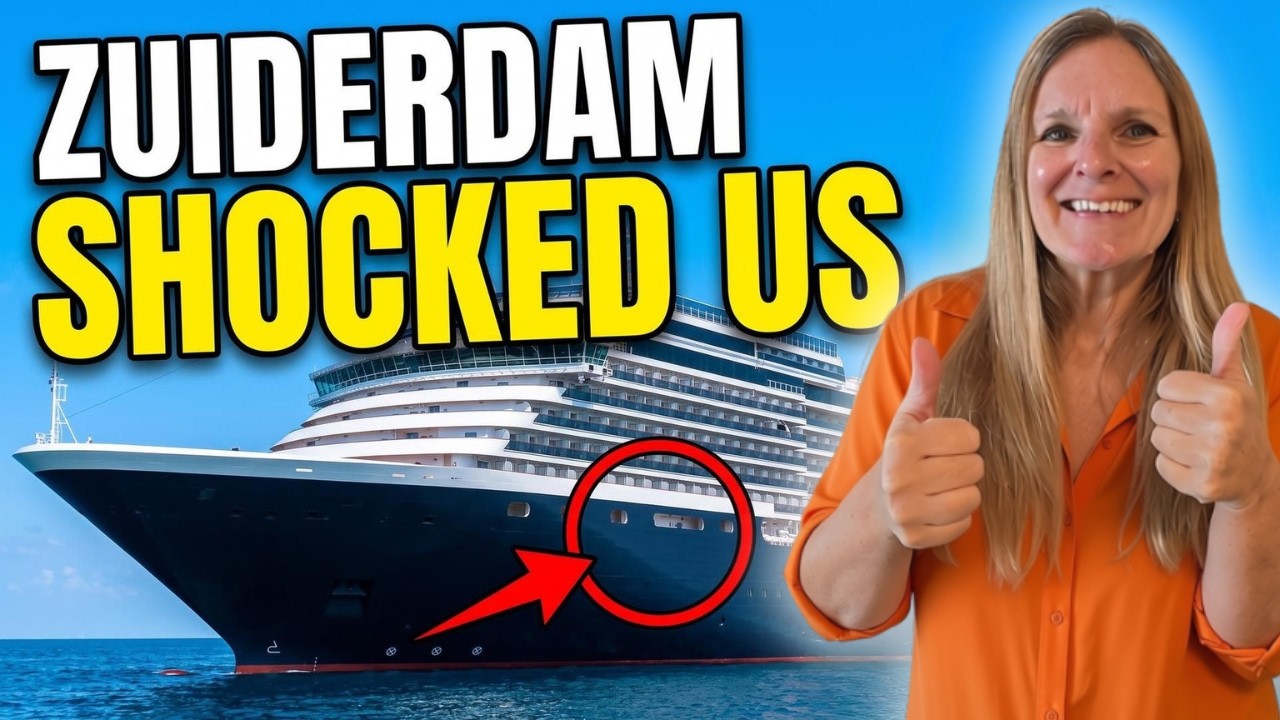 We Spent a MONTH on Holland America's Zuiderdam — Here's What SHOCKED Us!