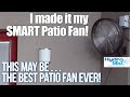 HYDROMIST | The Powerful Patio Fan | ULTRA Quiet | OSCILLATING Misting Fan