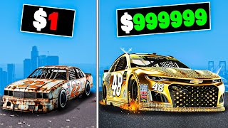 $1 to $1,000,000 NASCAR Car in GTA 5 @SpeirsTheAmazingHD