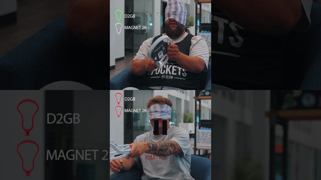 How well do you really know your gear? 🥍🫨 💫 Blindfolded “Guess the Lacrosse Head” challenge.