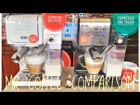 Mr. Coffee One-Touch Coffeehouse Espresso Cappuccino & Latte Maker Black