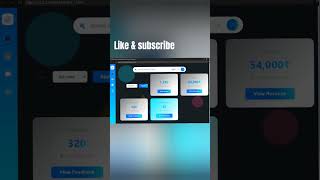✅Modern Animated Dashboard in HTML & CSS | 2025 Trending UI✅#html #css#js#coding