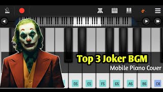 Joker | Top-3 Joker BGM Mobile Piano Cover | SB GALAXY screenshot 3