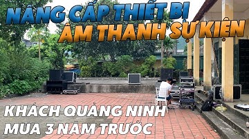 Nâng cấp DSP cho dàn âm thanh sự kiện đám cưới, anh khách Quảng Ninh Mua 3 năm | LẠC VIỆT AUDIO
