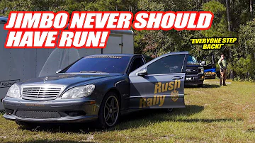 JIMBO RUNS FROM THE COPS IN HIS V12 MERCEDES! *COP FINDS THE CAR, BUT NOT JIMBO*
