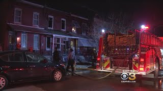 Crews Battle House Fire In West Philadelphia