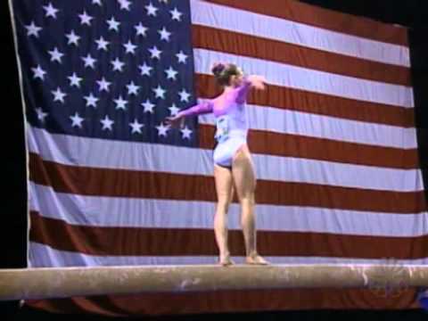 Morgan White - Balance Beam - 2001 U.S. Gymnastics Championships - Women - Day 2