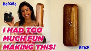 DIY Mid Century Modern Clock