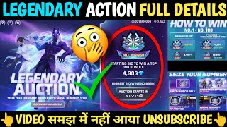 New Event Legendary Auction Event Legendary Aurora privileges Event kaise pura karega How To Win ?