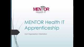 MENTOR Apprenticeship Orientation-Organization
