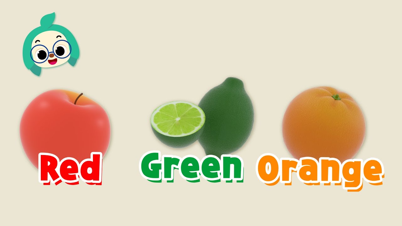 Learn Colors with Hogi and Bouncy Ball: Apple, Lime, Orange | Pinkfong ...