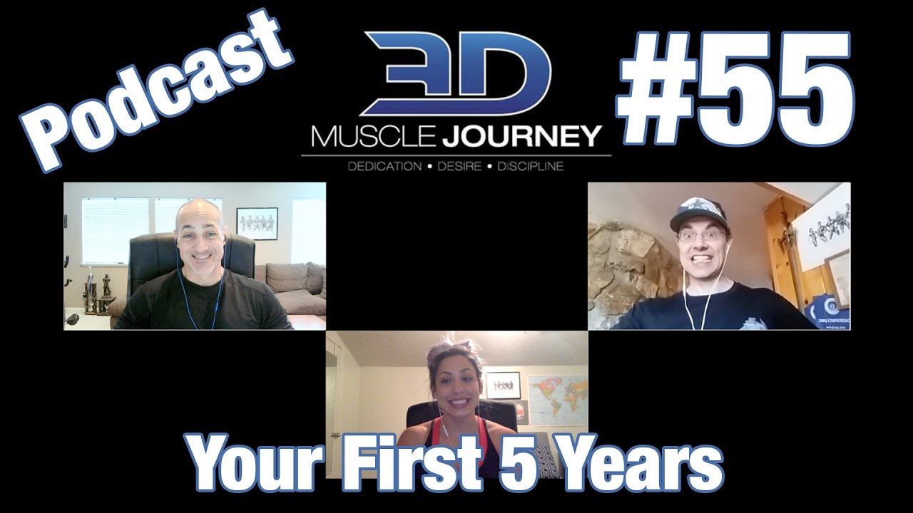 online coaching app 3DMJ Podcast #55: Your First 5 Years in Bodybuilding