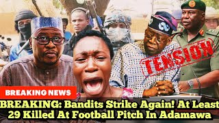 BREAKING: Bandits Strike Again! At Least 29 Killed At Football Pitch In Adamawa
