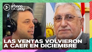 Las ventas volvieron a caer en diciembre y cerraron 2023 con una baja del 3,4% #DeAcáEnMás