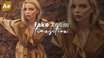 fake zoom | after effects tutorial