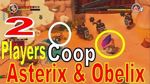 2 Player Coop - Asterix & Obelix XXL 3: The Crystal Menhir (Full Gameplay Part 8)
