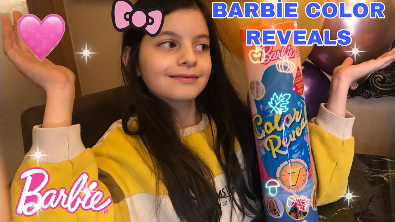 BARBİE COLOR REVEALS AÇTIMM. ÇOK GÜZEL BİR BEBEK ÇIKTI!!! YouTube