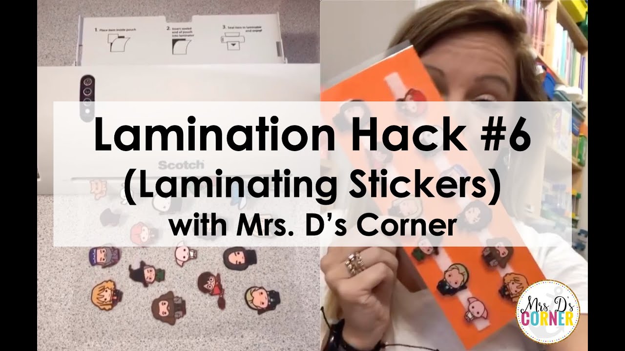 Replying to @chasity.93 here's the cheater lamination paper and how I , Laminating Sheet Tips And Tricks