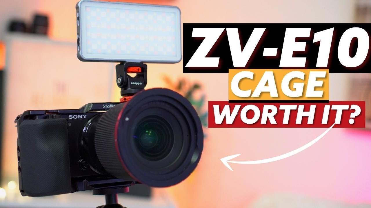 SmallRig Cage Video Accessories: A Game Changing Upgrade for Your ZV-E10