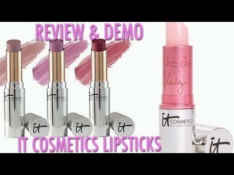 REVIEW & DEMO: IT COSMETICS VITALITY LIP FLUSH & LIP BUTTERS | BEAUTYBYMARIELA