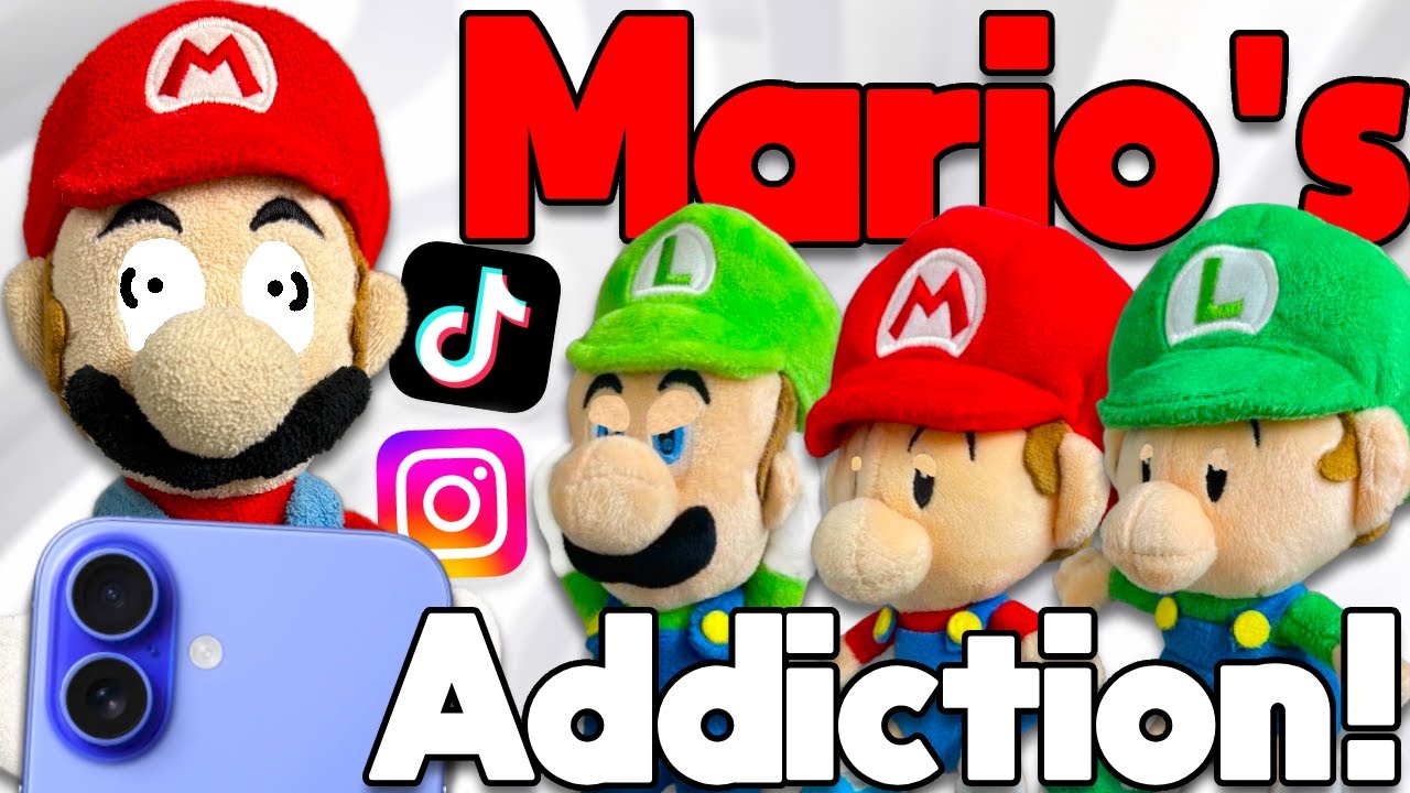 Mario's Addiction! - Mario Plush