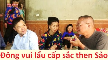 .Lẩu Then then Sảo Văn Lãng rất đông vui; then lạng sơn