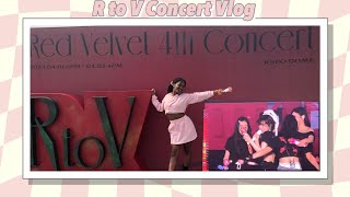 I Saw Red Velvet in Seoul! | R To V Seoul Concert Day 1&2 Vlog