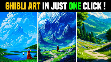 Ghibli Style Art with ChatGPT - Easy Step-by-Step Guide