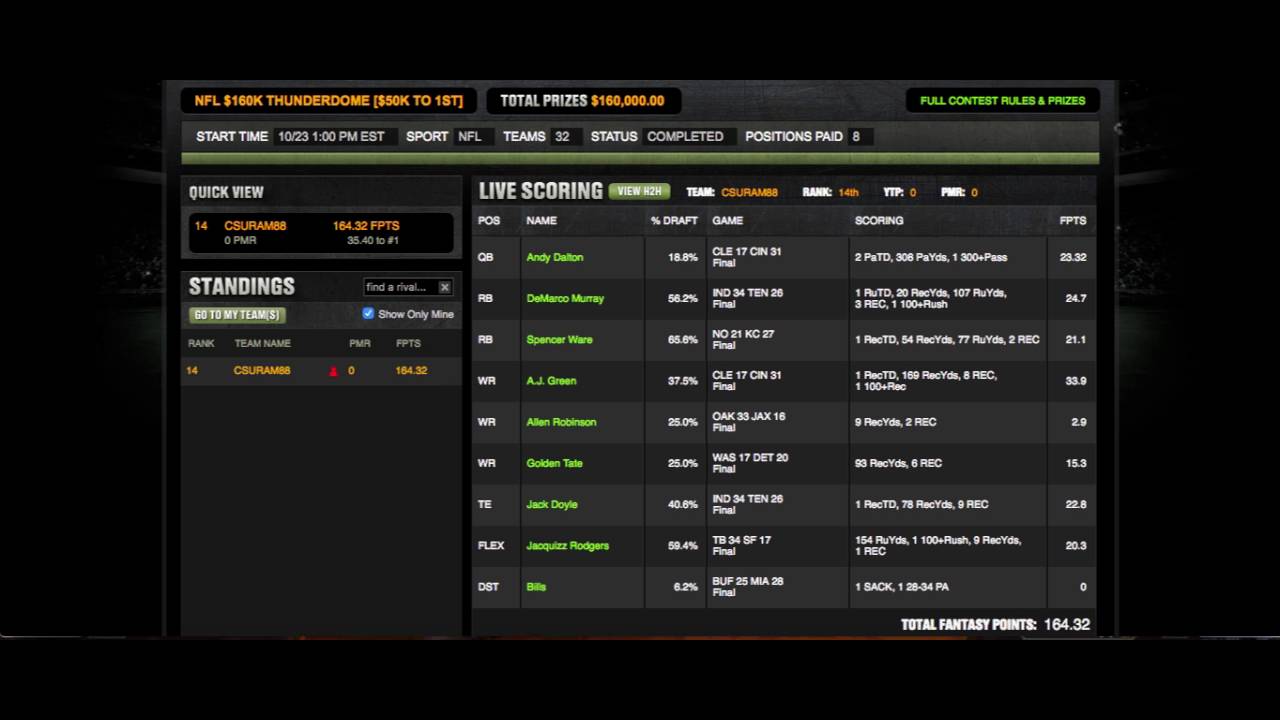csuram88-nfl-week-7-draftkings-lineup-review-youtube