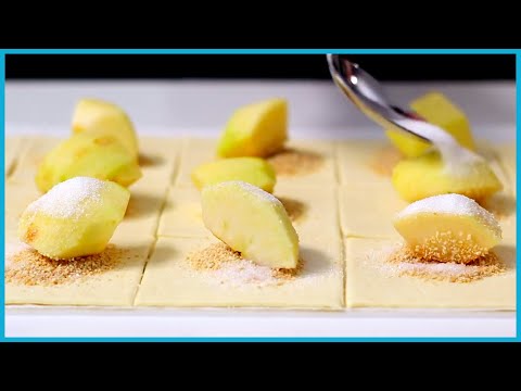 PASTA SFOGLIA e 2 Mele!!! Ricetta facile e veloce - Torte italiane