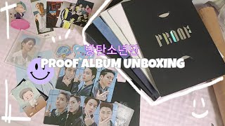 Bts Proof Album Unboxing Standard Ed. With Pob 방탄소년단 Proof