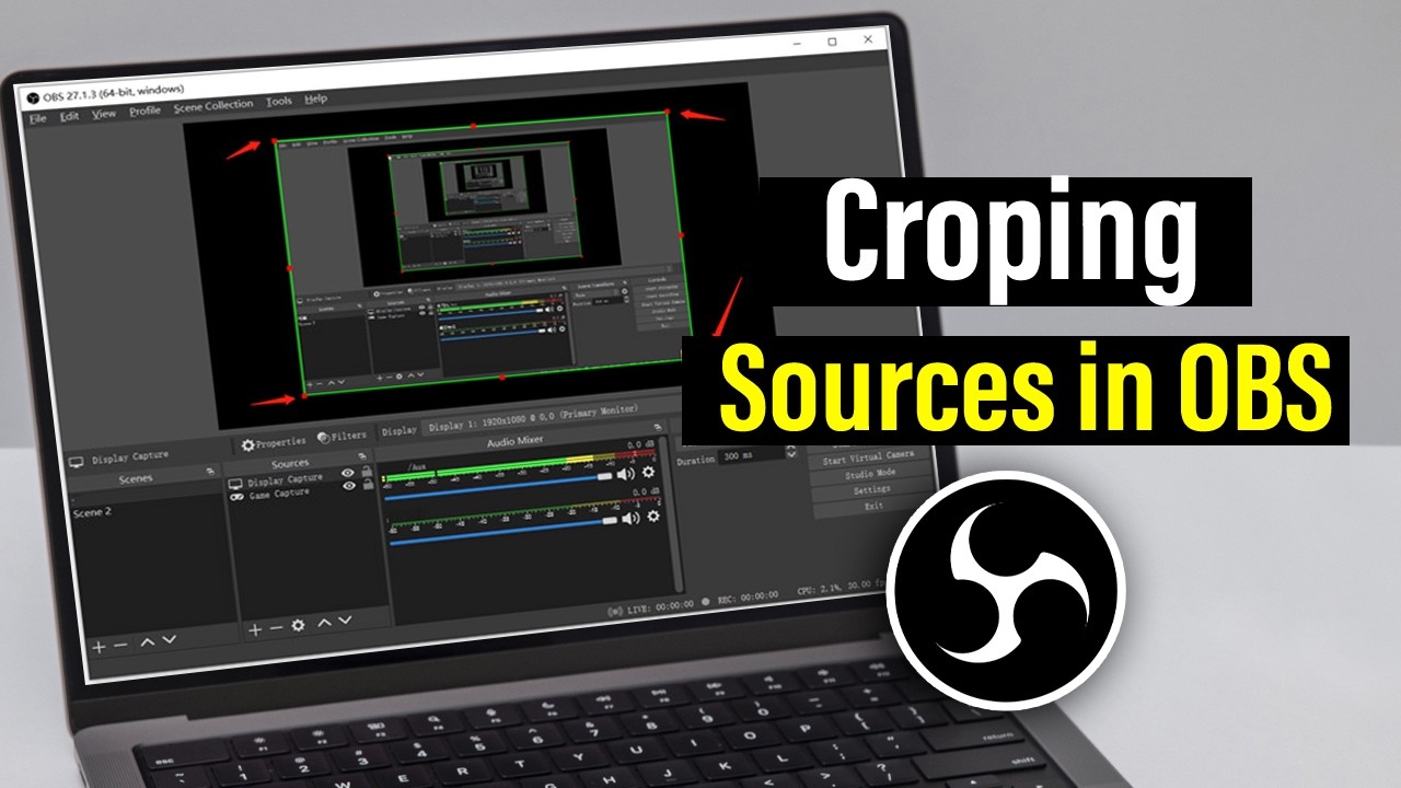 How to Crop Window Capture in OBS (Quick & Easy) - YouTube