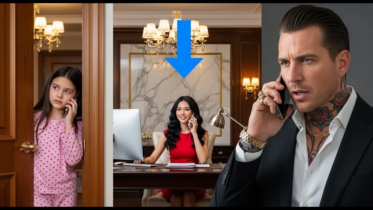 The Little Girl Quietly Phoned Her Father: “She’s Robbing You!”—The Mafia Boss Came Back From…And
