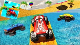 Monster Truck Water Surfing: Truck Racing Games - Android Gameplay 2019 HD screenshot 5