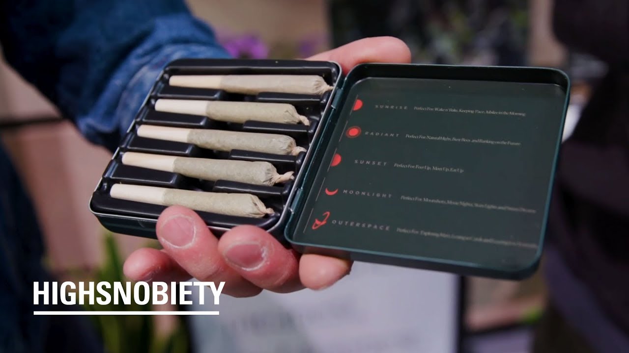 Внутри калифорнийской выставки элитной каннабисной индустрии: Зал цветов.