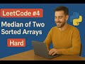 Leetcode 4 - Median of Two Sorted Arrays - Hard
