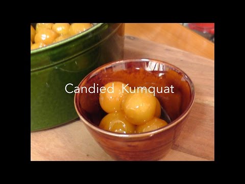 ブランデー風味の金柑甘露煮 Candied Kumquat