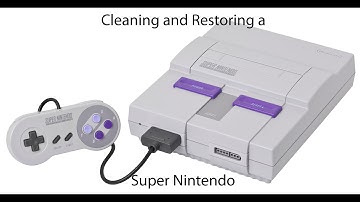 Restoring and Cleaning a Super Nintendo