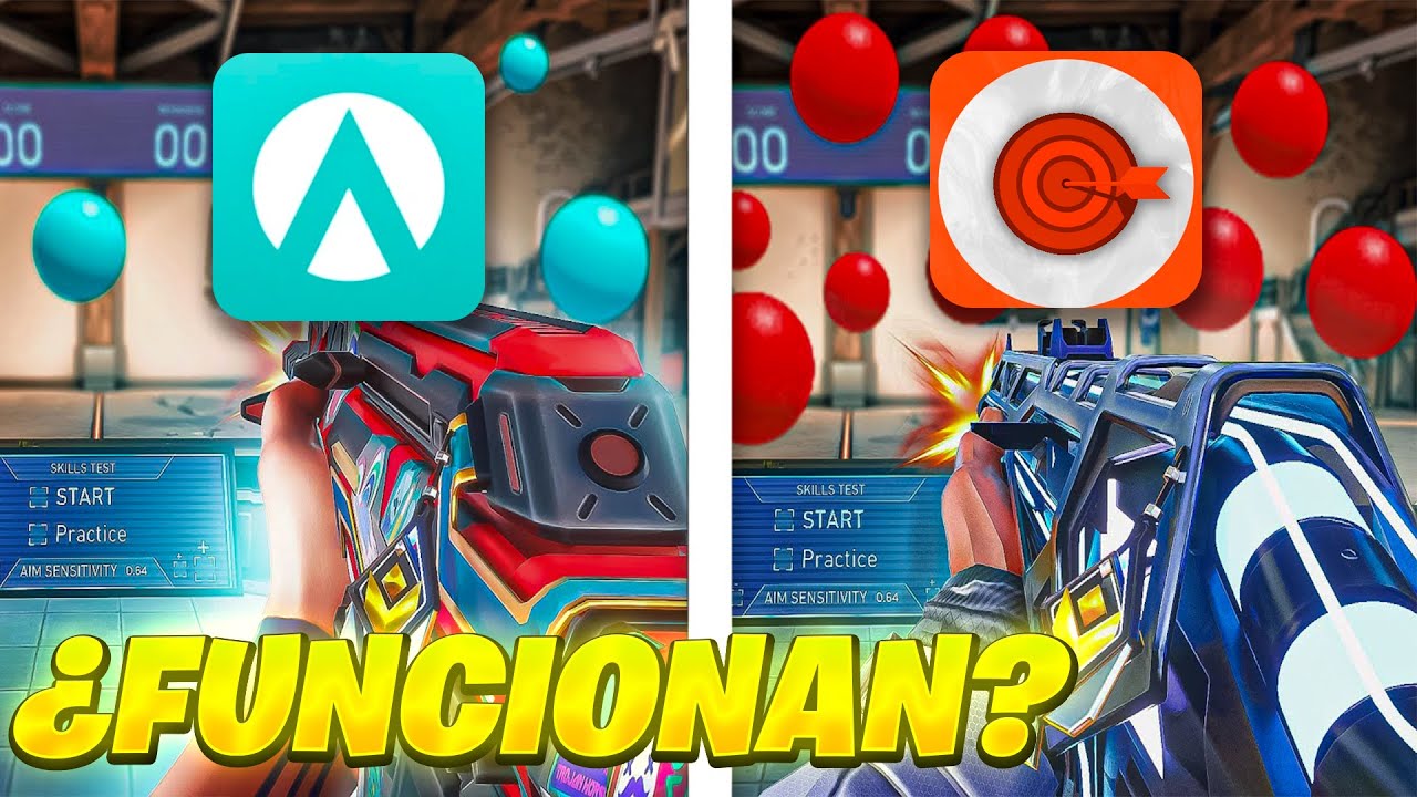 LAS APP PARA MEJORAR TU AIM REALMENTE SIRVEN? *la REALIDAD* 😭