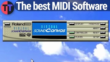 Roland Virtual Sound Canvas (And Visual MT) - The best MIDI Software