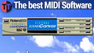 Roland Virtual Sound Canvas (And Visual MT) - The best MIDI Software screenshot 1