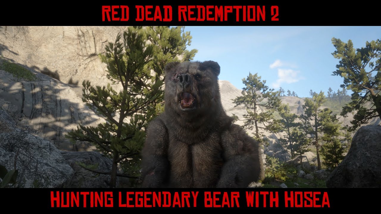 [1620p60fps] Hunting Legendary Bear With Hosea | Modded RDR2 Gameplay ...