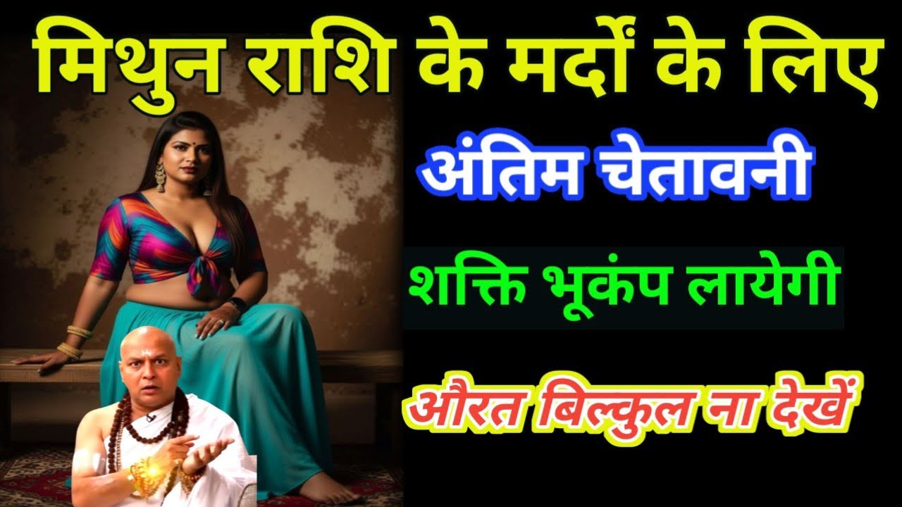 ​मिथुन राशि: सावधान! ब्रह्मांडीय भूकंप और उस रहस्यमयी स्त्री का आगमन | पुरुषों के लिए अंतिम चेतावनी 